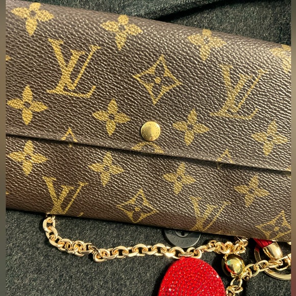 ✅ AUTHENTIC LOUIS VUITTON LONG SARAH WALLET - Picture 4 of 13